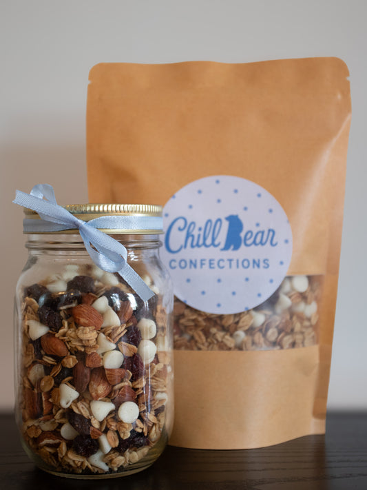 Homemade Cranberry White Chocolate Granola