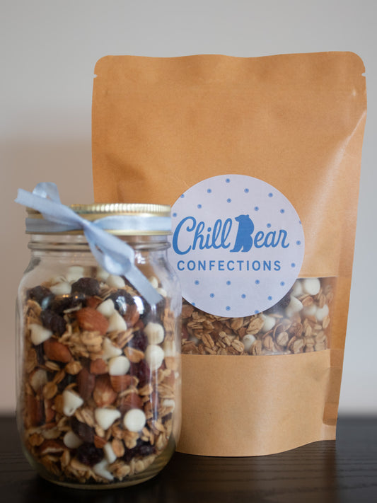 Homemade Cranberry White Chocolate Granola