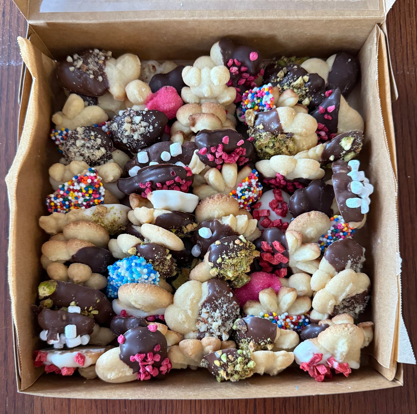 Classic Dipped Butter Cookies - Assorted Box