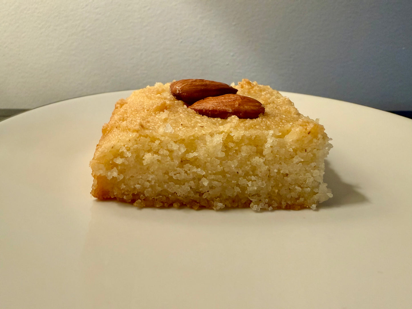 Orange Infused Basbousa- Sweet Semolina Cake