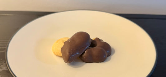 Classic Butter Cookies - Chocolate Dipped