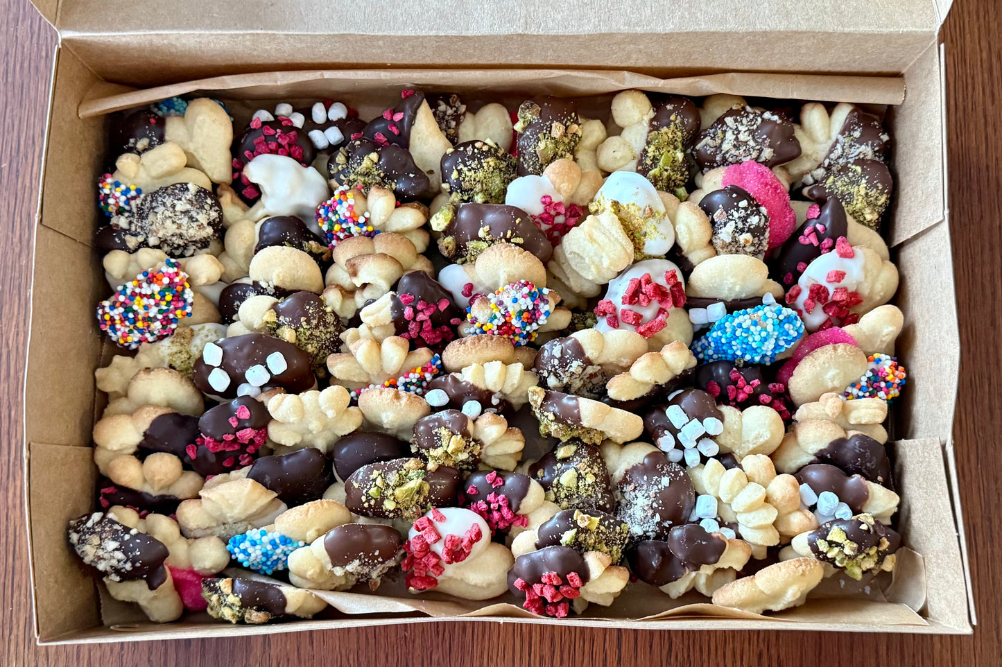 Classic Dipped Butter Cookies - Assorted Box